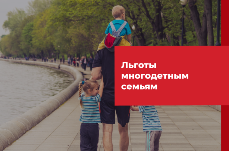 Меры поддержки многодетных семей..